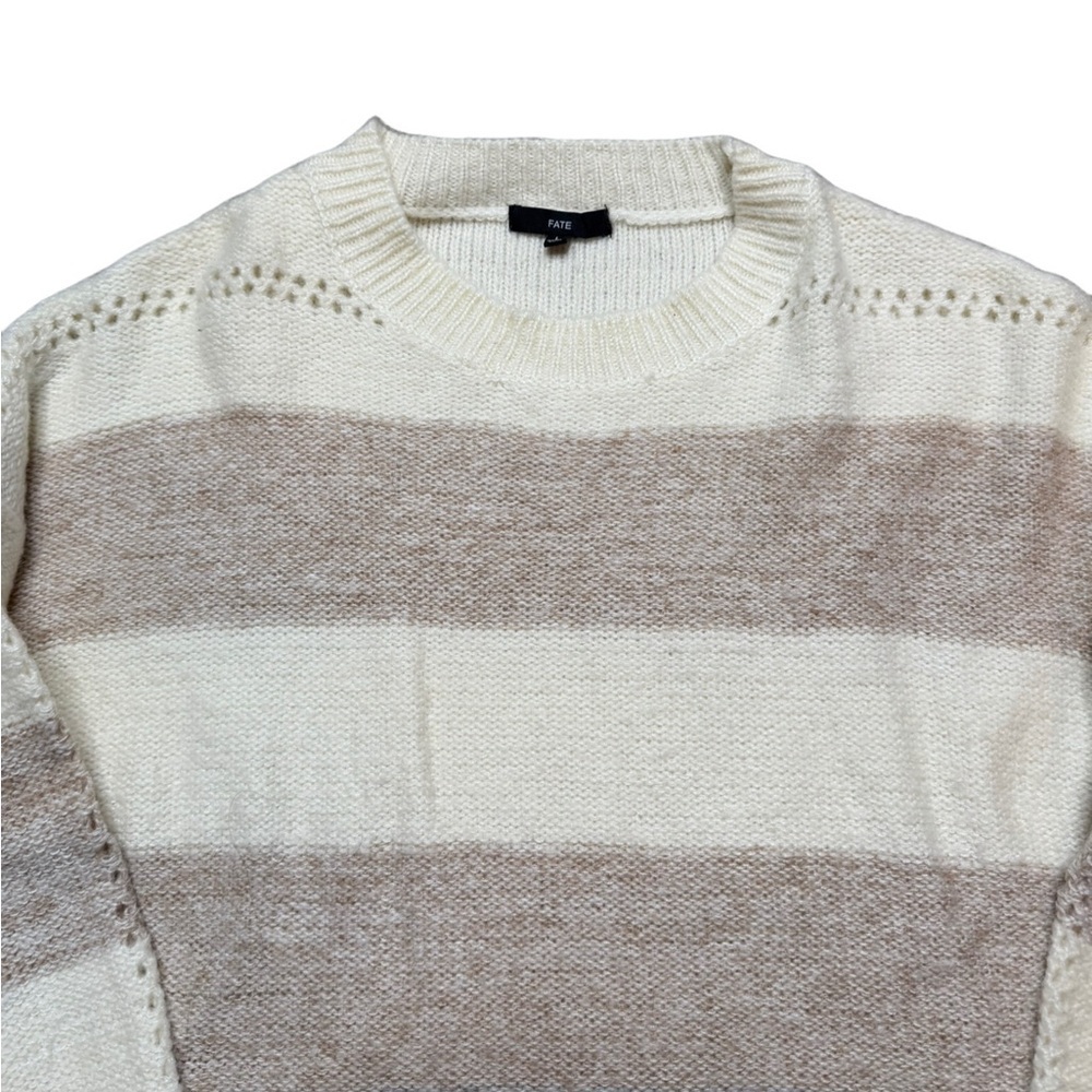 FATE Lalith Colorblock Sweater Size Large - Picture 4 of 9